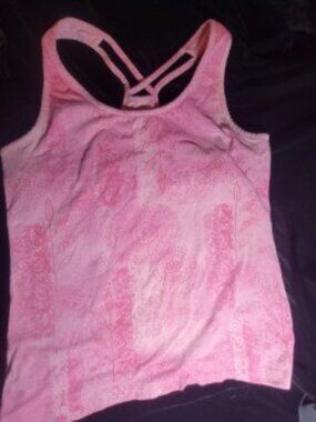 Danskin Now Pink Racerback Tank